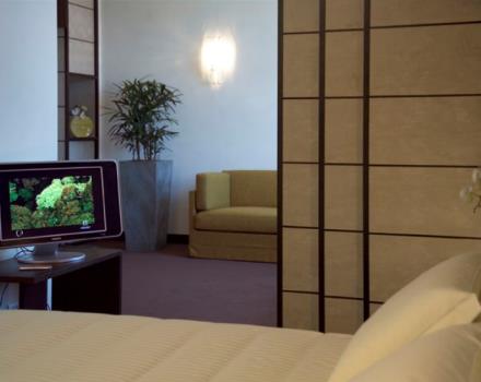 Suchen Sie Dienst- und Übernachtungsleistungen für Ihren Aufenthalt in Cornaredo? Buchen Sie ein Zimmer im Best Western Hotel Le Favaglie